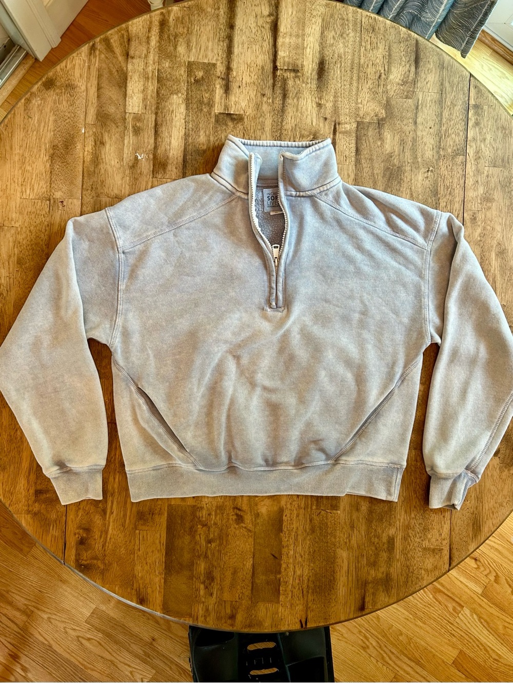 Pink Rose Women's Zip-Up Pullover